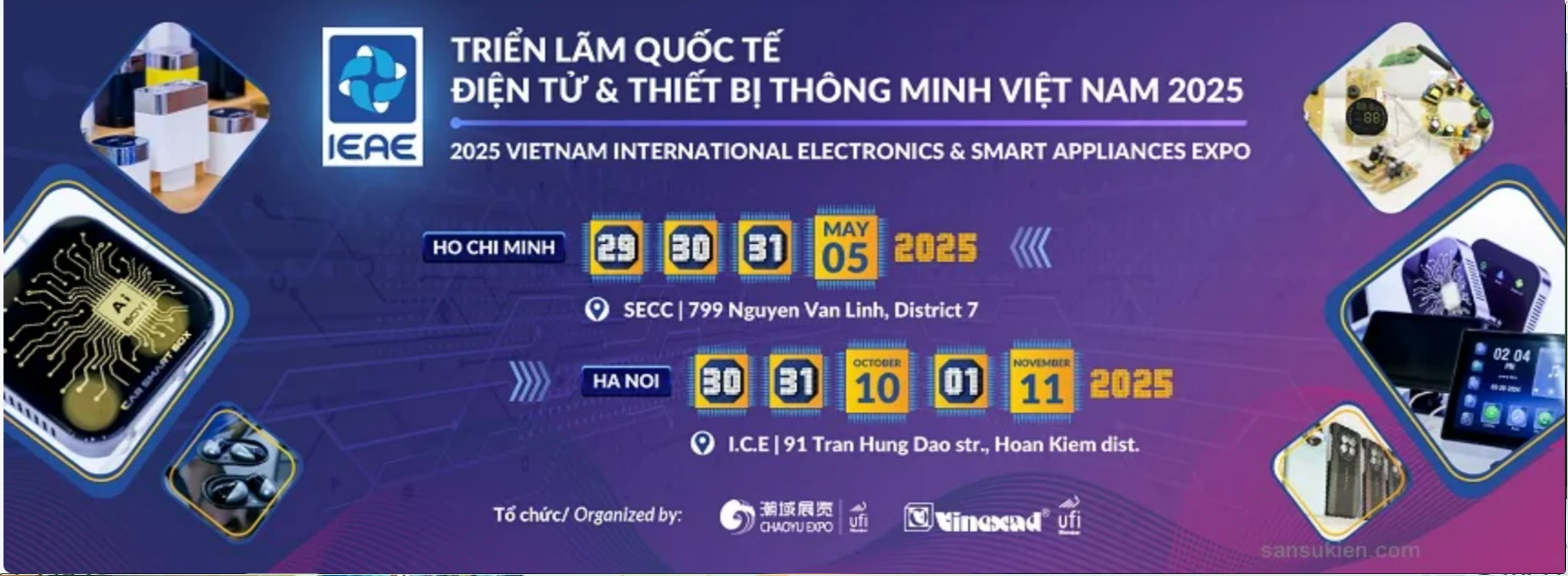 Triển lãm Quốc Tế Điện Tử & Thiết Bị Thông Minh Việt Nam tại Hà Nội